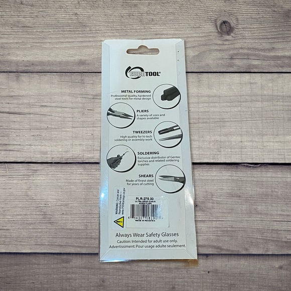 *NEW* Eurotool PLR-275 Pro-Quality Ergo Chain Nose Plier - Picture 3 of 3